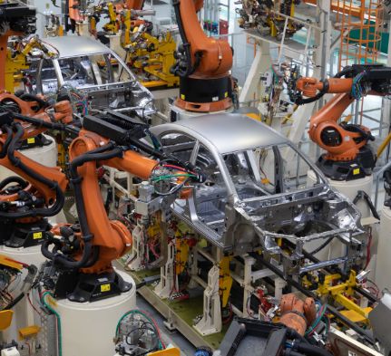 Automotive-Zulieferteile aus Aluminium
